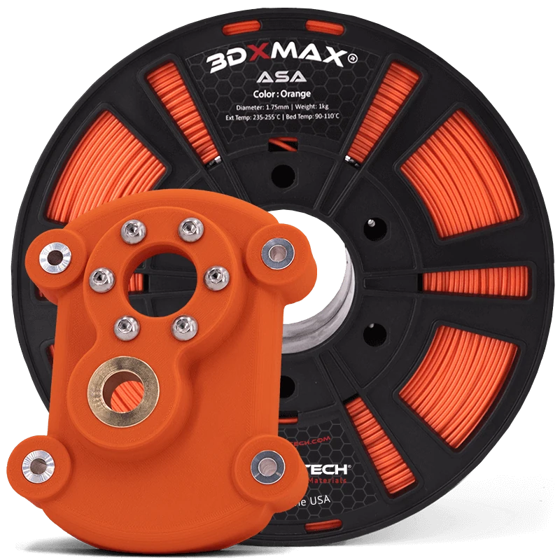 3DXTech 3DXMAX ASA orange spool