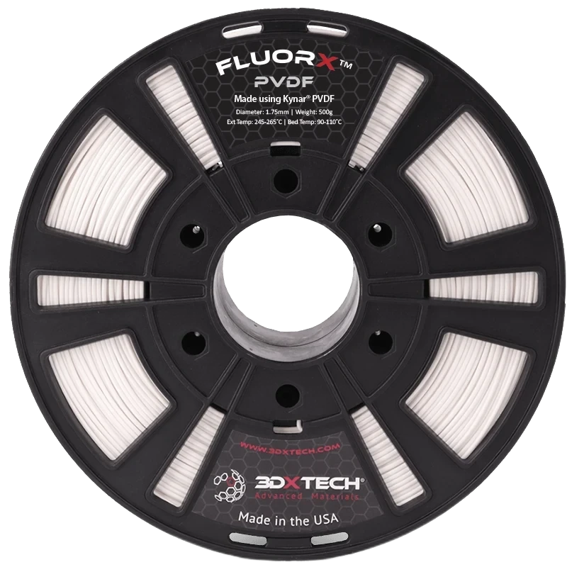 3DXTech FluorX PVDF 3D Printing Filament