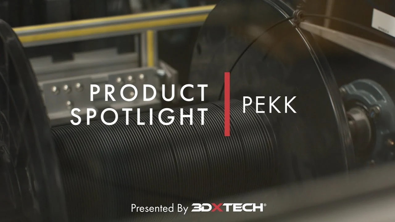 3DXTech PEKK product spotlight &mdash; play the official video