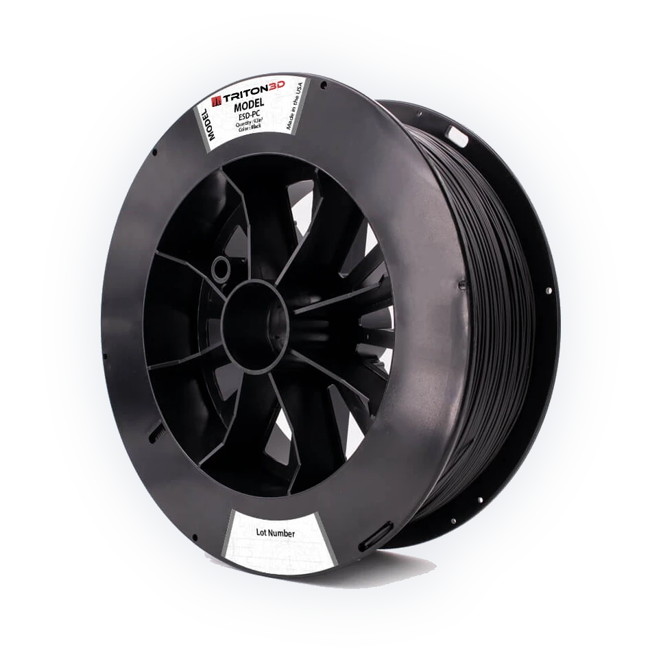 3DXTech Triton3D ESD-PC filament spool