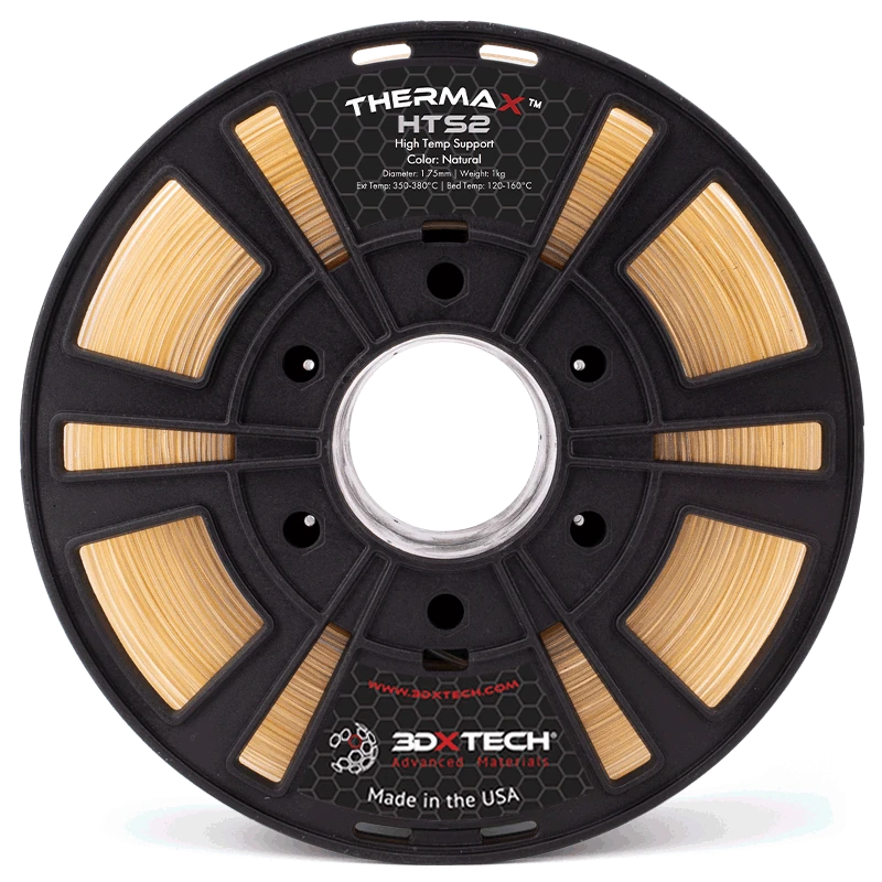 3DXTech ThermaX HTS2 break-away support filament spool, natural