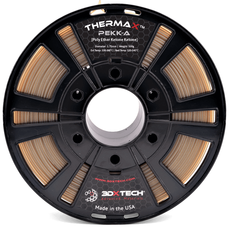 3DXTech ThermaX PEKK-A Filament (PAEK, 1.75mm)