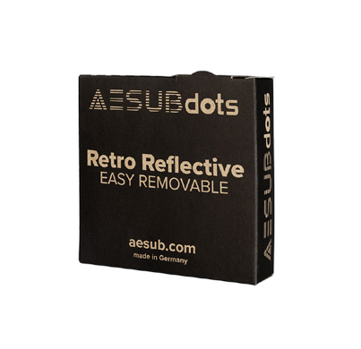 AESUBdots Retro Easy Remove Reference Targets — 6mm (Roll of 3000)