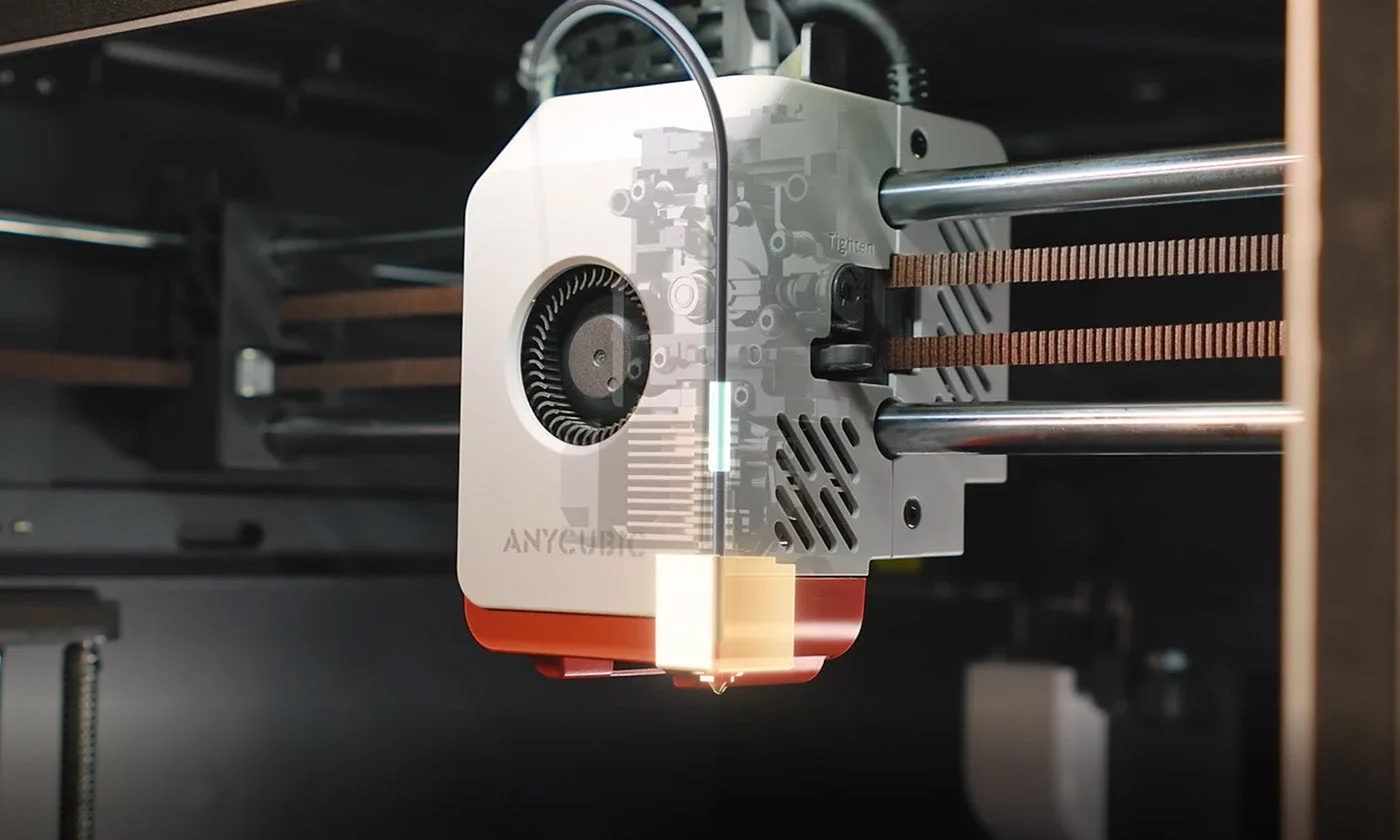 Anycubic Kobra S1 320 degree C all-metal hotend with quick-release design