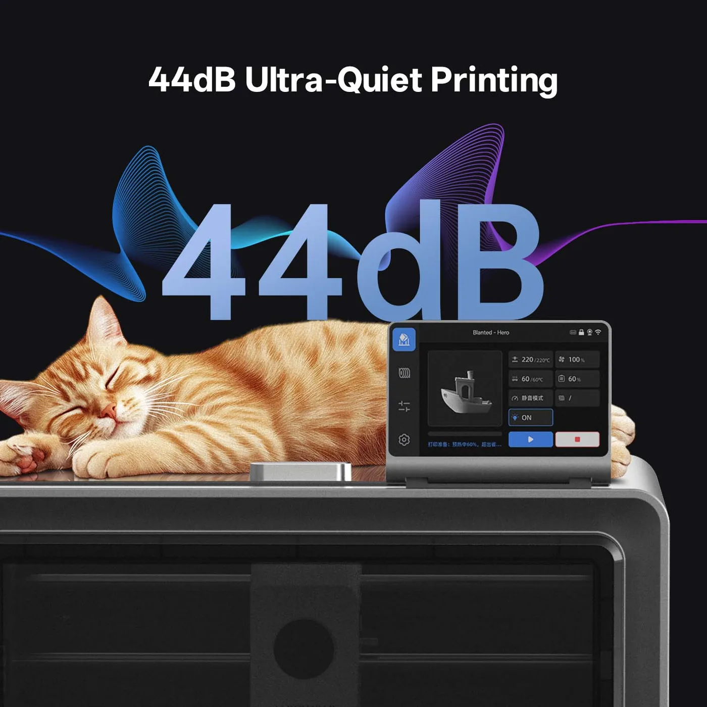 Anycubic Kobra S1 enclosure runs as quiet as 44 decibels in quiet mode
