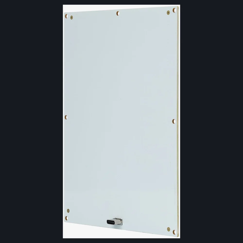 Bambu CMYK LED Backlight Board rear view showing the slim PCB and USB-C power input