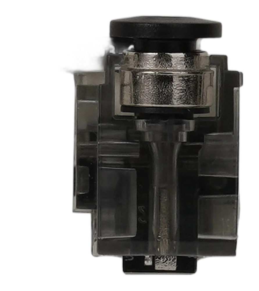 Bambu Lab P1 Series Extruder Filament Sensor — close-up of the mechanical switch mechanism