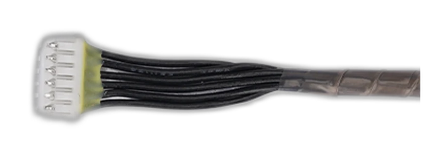 Bambu Lab X1 Series LOGO LED Cable — close-up of the keyed JST connector end