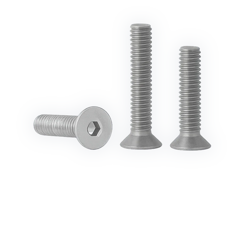 Bambu Lab M3 Flat Head Cap Machine Screws (FHCS) M3x30, 5 pcs