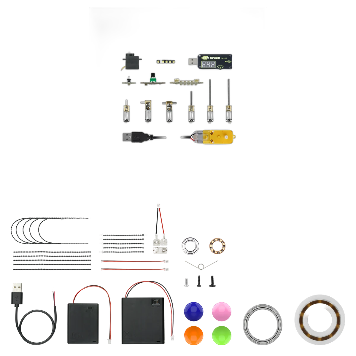 Maker's Essential Kit A full component overview
