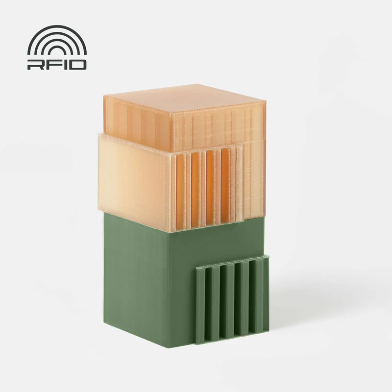 Bambu Lab PETG HF spool loaded in Bambu AMS automated material system