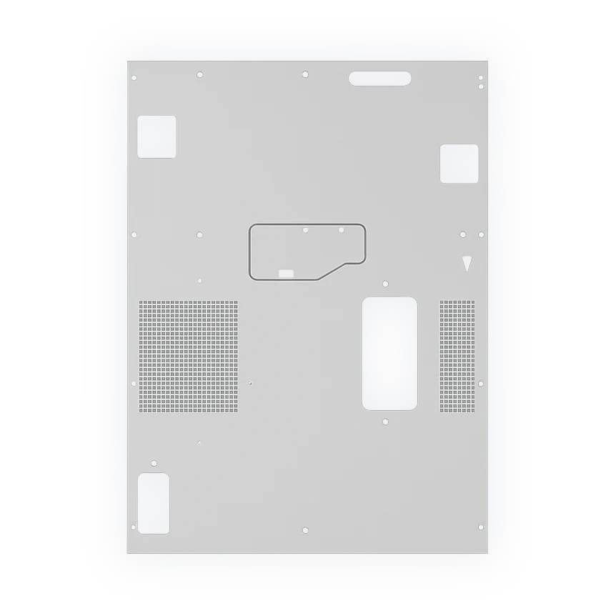Bambu Lab Rear Metal Panel - X1 Series