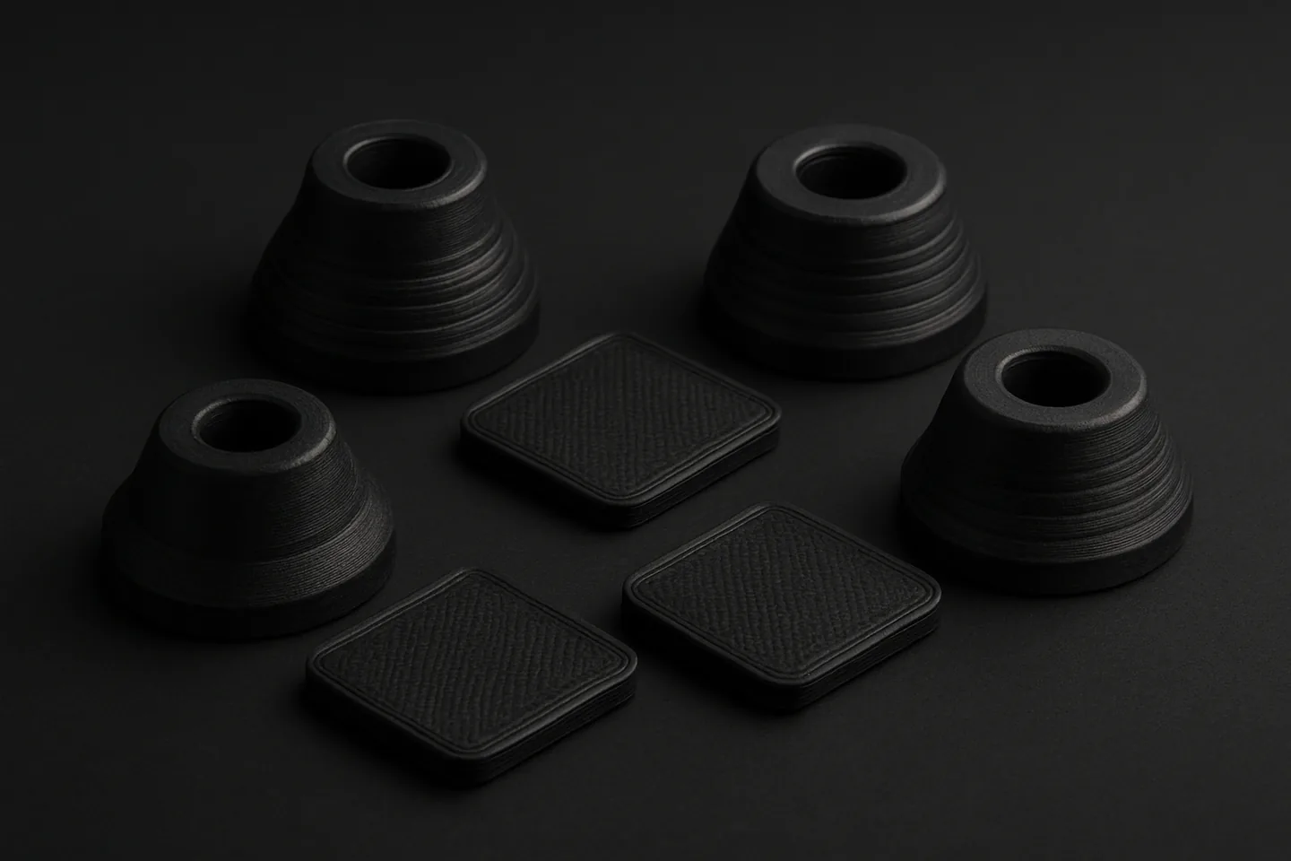 Bambu Lab TPU for AMS printed anti-vibration damping feet and pads