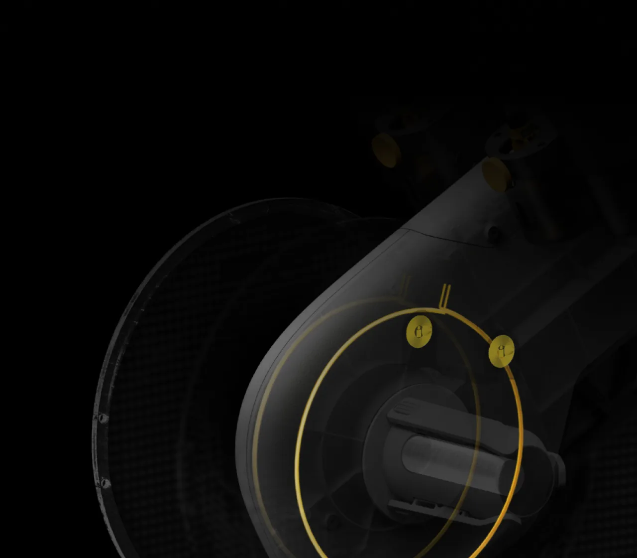 Bambu Lab A1 active cooling and high-speed motion system detail