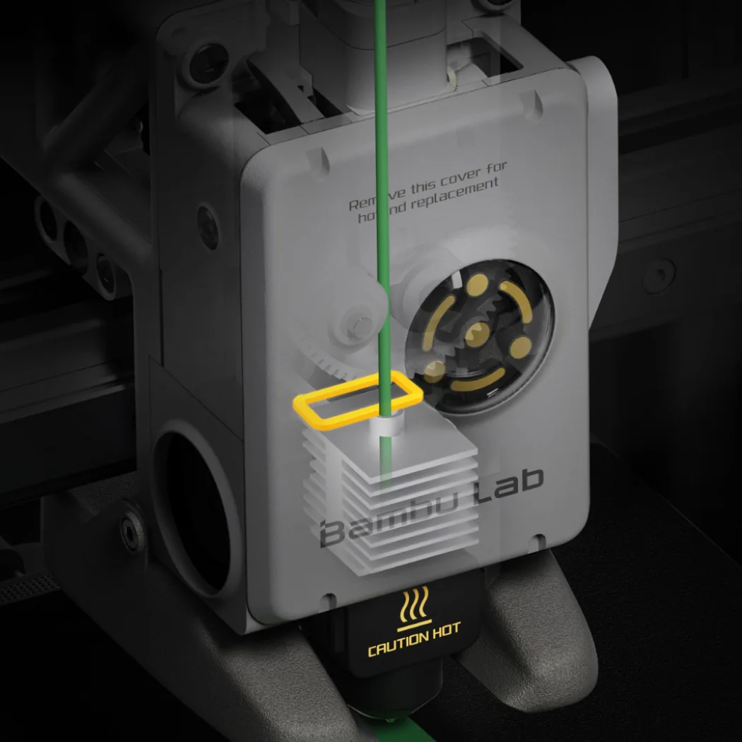 Printed mechanical assembly from the Bambu Lab A1