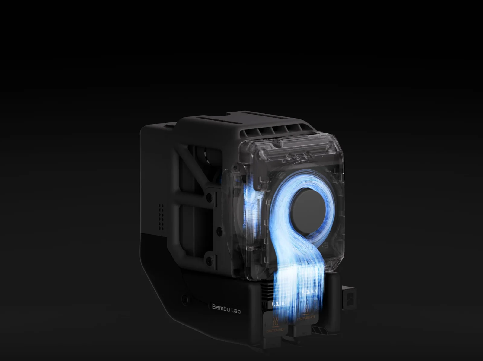H2D Pro toolhead enhanced cooling fan airflow — improving high-temperature reliability