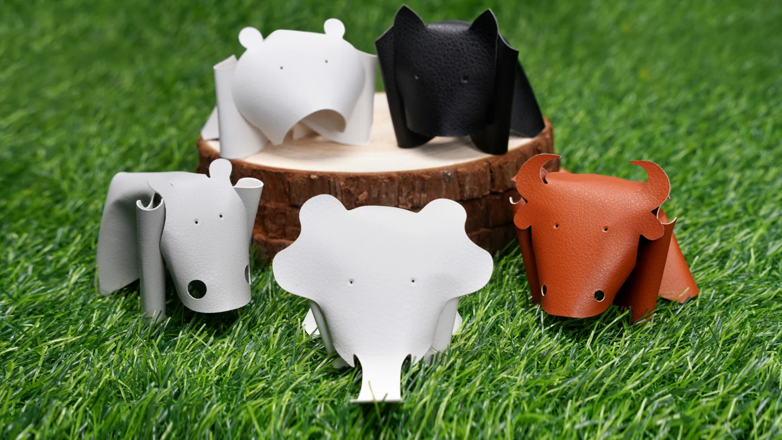 Digital-cut cardstock figures cut on the Bambu Lab H2D