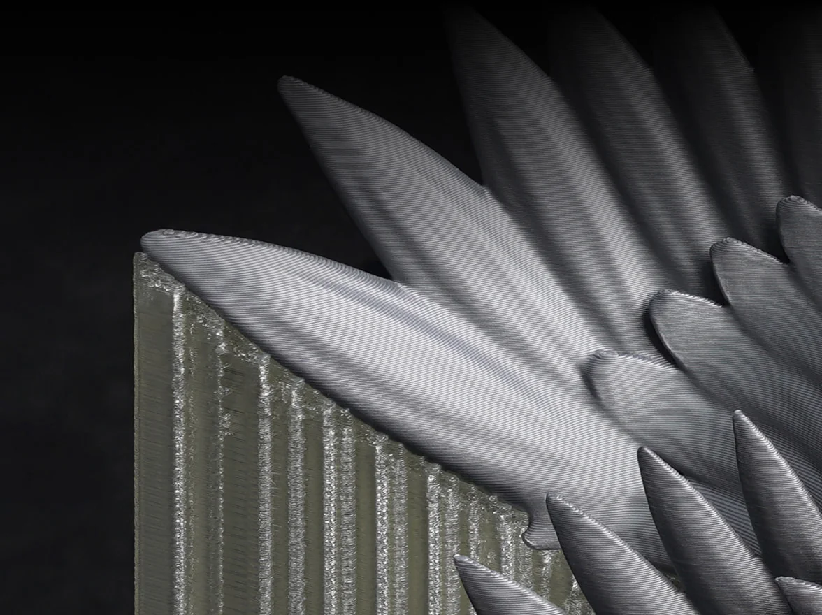 Precision impeller / turbine print