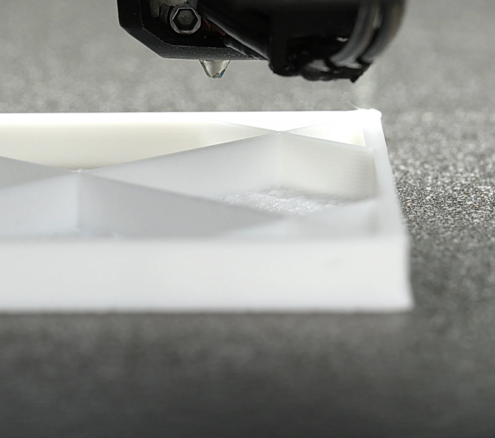 Smooth organic-surface print
