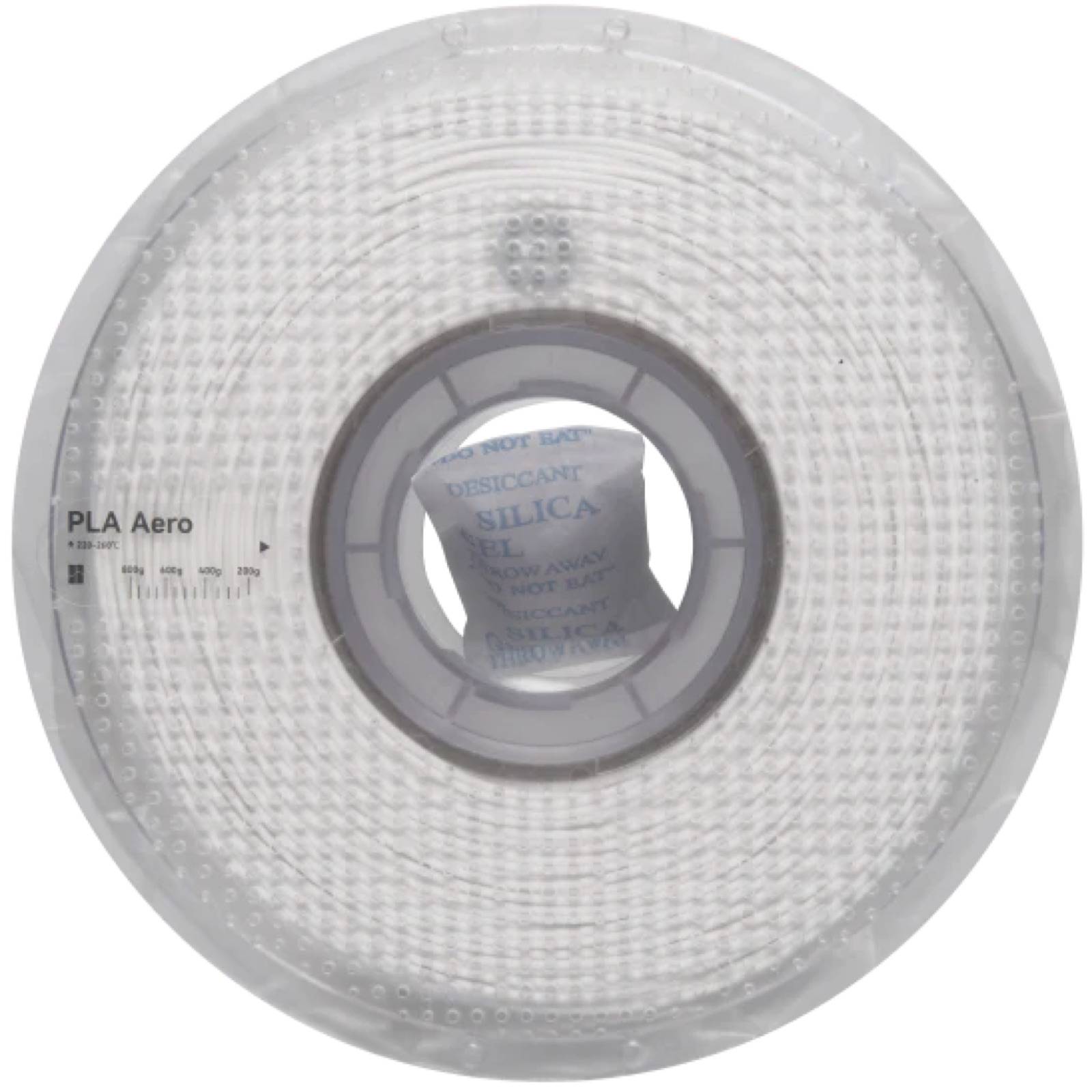 Bambu Lab PLA Aero 1 kg spool with RFID tag and included desiccant pack