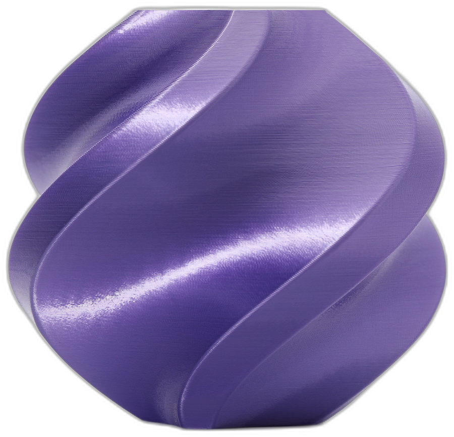 Bambu Lab PLA Silk+ Purple sample print