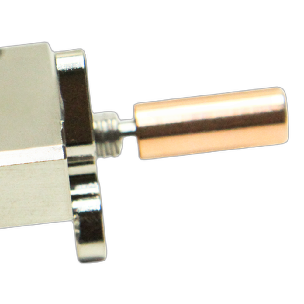 CreatBot D1000 HS hotend close-up of the heat break and copper heat sink
