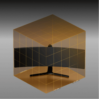 CreatBot D1000 Pro HS 1050mm cubic build-volume envelope diagram