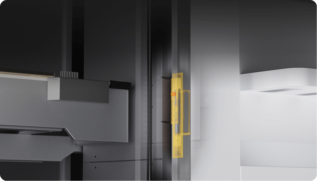 D1000 Pro HS max-security door lock system for enclosed industrial 3D printing