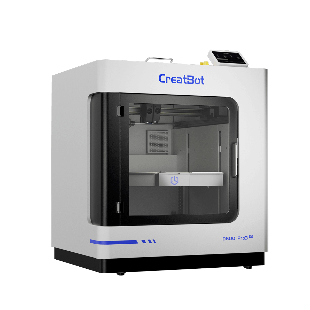 CreatBot D600 Pro 3 HS three-quarter angle