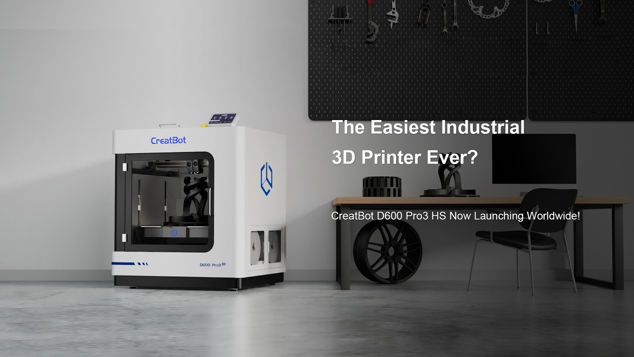 CreatBot D600 Pro 3 HS Industrial 3D Printer Official Launch