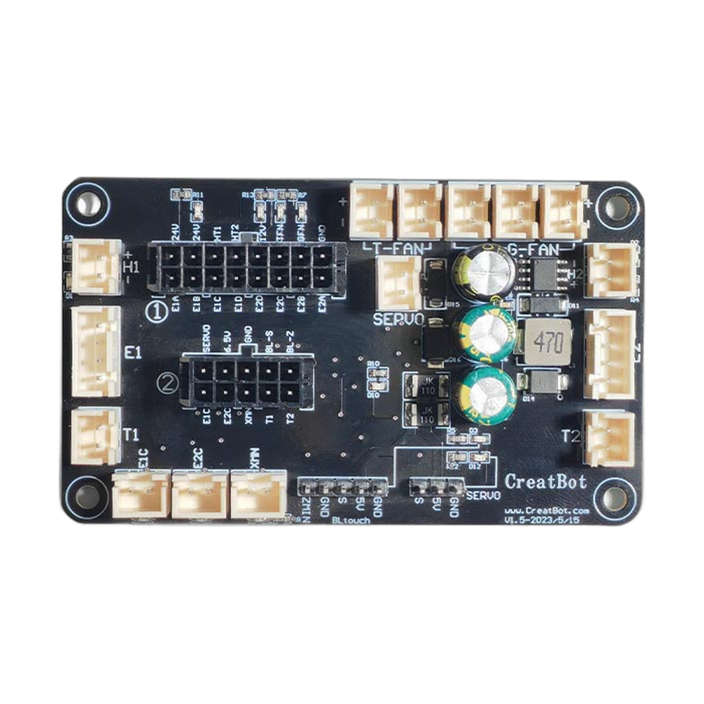 CreatBot D600 Pro / F1000 Extruder PCB alternate view