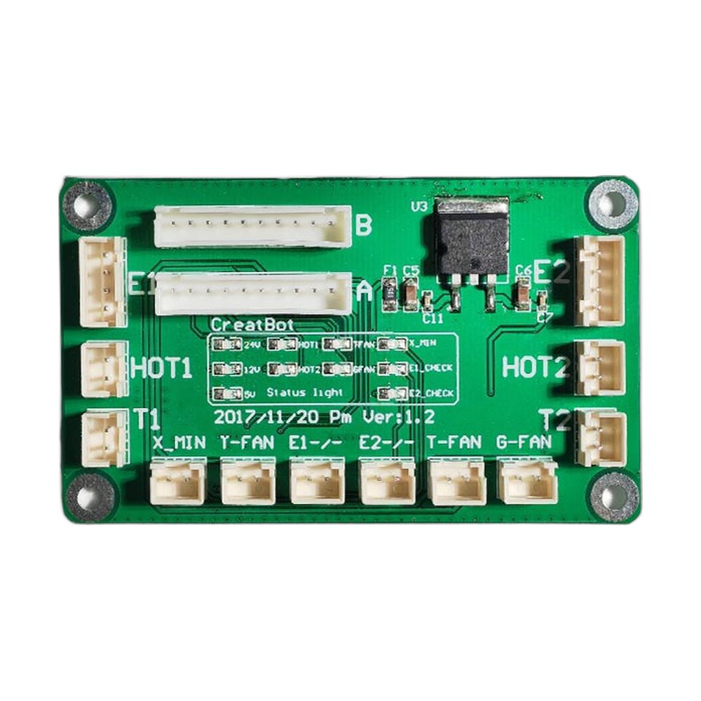 CreatBot D600 Pro / F1000 Extruder PCB