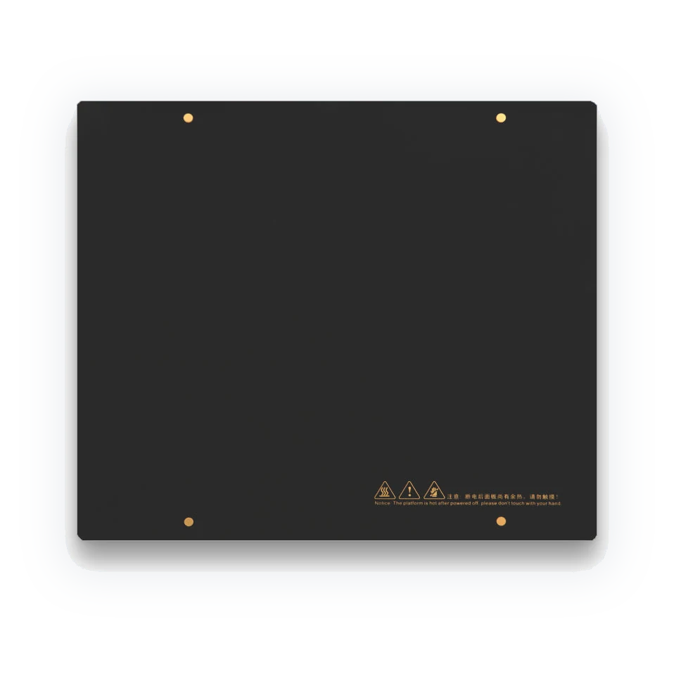 CreatBot Glass Print Plate With Heater Pad for CreatBot DX and DX Plus 3D Printer