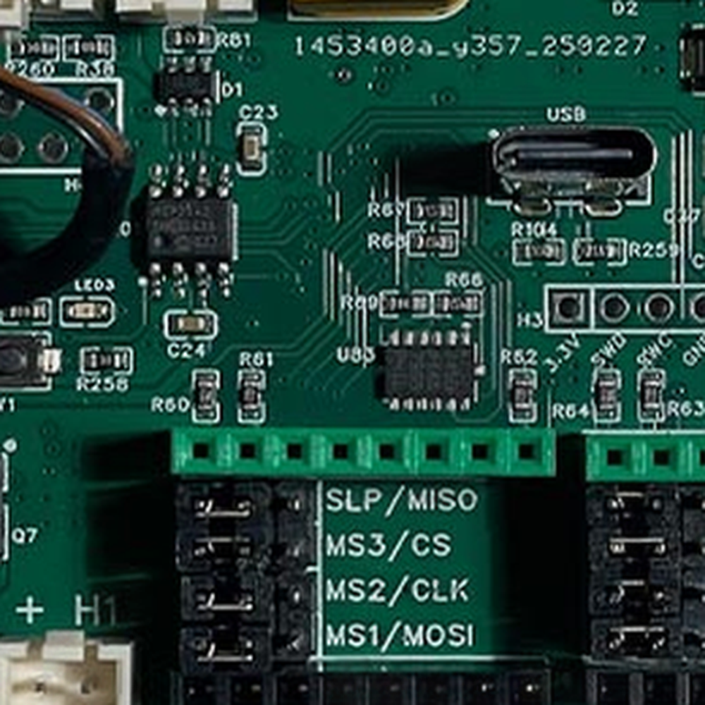CreatBot HS Extruder PCB detail view