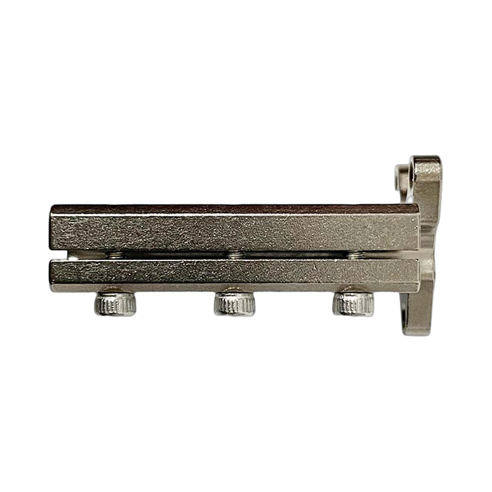 CreatBot HS heating block side profile with clamp screws