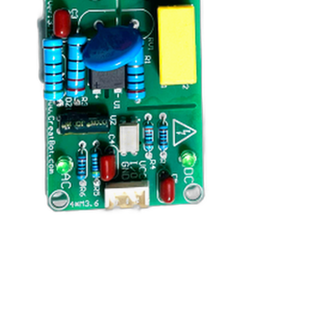 CreatBot PEEK-250 AC Power Check PCB detail view