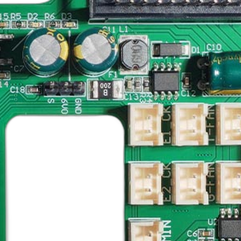 CreatBot PEEK-300 Extruder PCB detail view