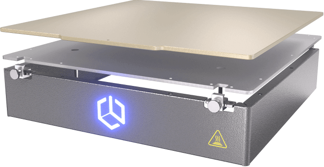 CreatBot PEEK-250 removable heated build platform module with PEEK print board
