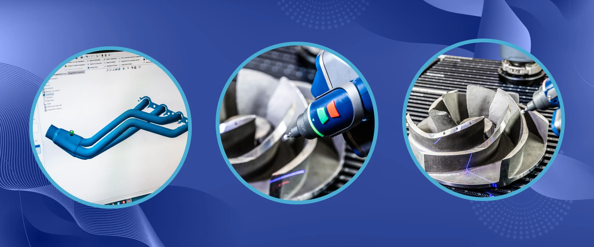 FARO Romer portable CMM probe arm -- DezignWorks Probing reverse engineering workflow