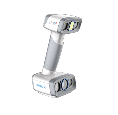 SHINING 3D EinScan H2 hybrid light source handheld 3D scanner front sensor face