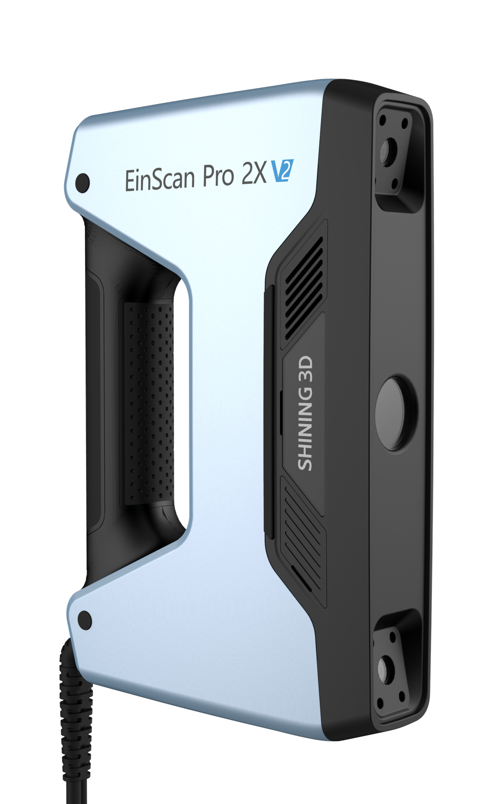 SHINING 3D EinScan Pro 2X V2 multifunctional handheld white-light 3D scanner &mdash; front product render