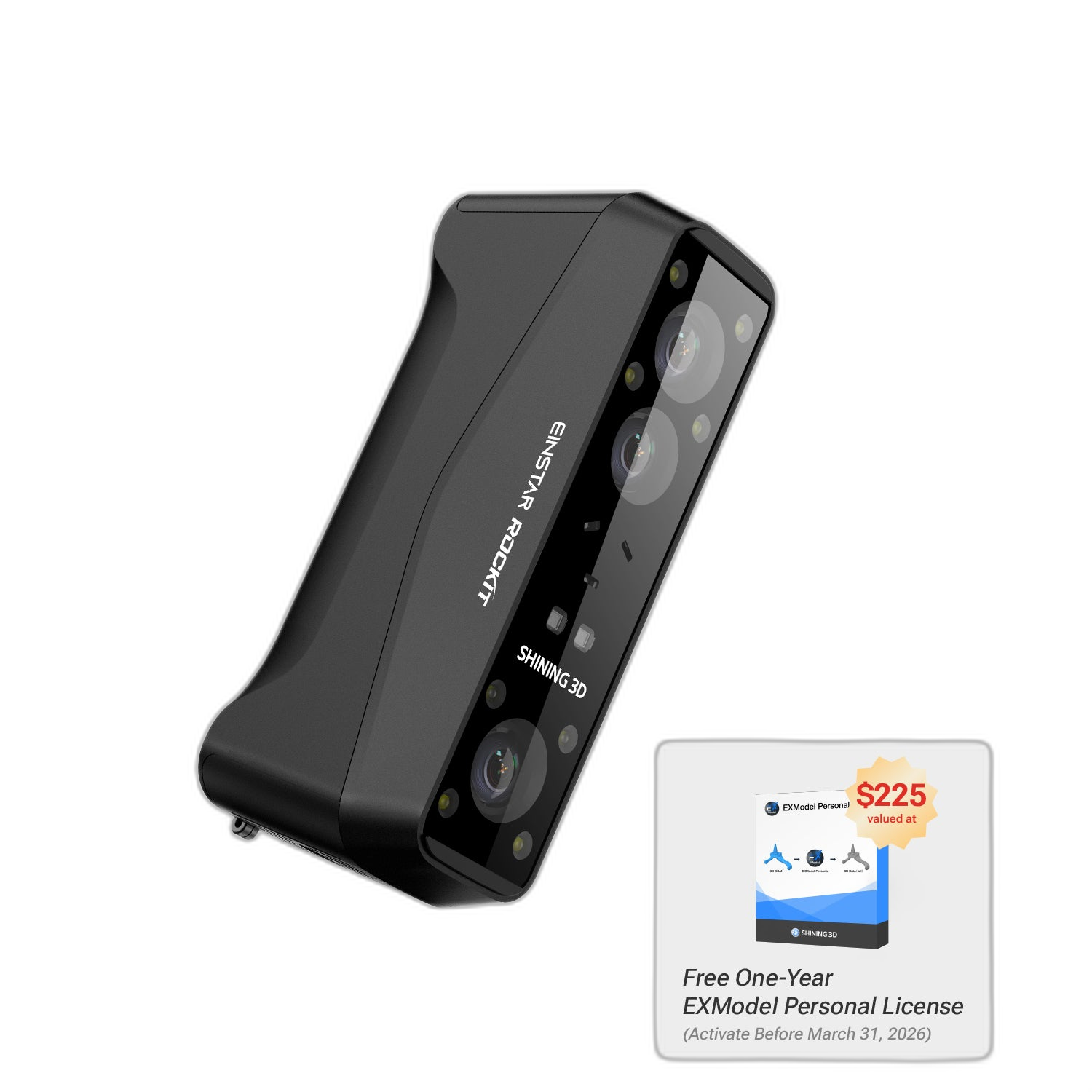 Entry-level 3D scanners — EINSTAR Rockit