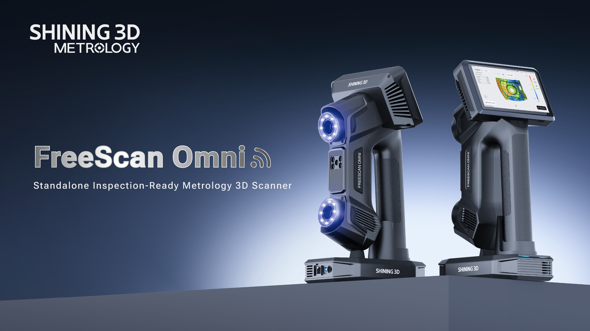 Shining 3D FreeScan Omni &mdash; Wireless Standalone Scan-to-Inspect Scanner