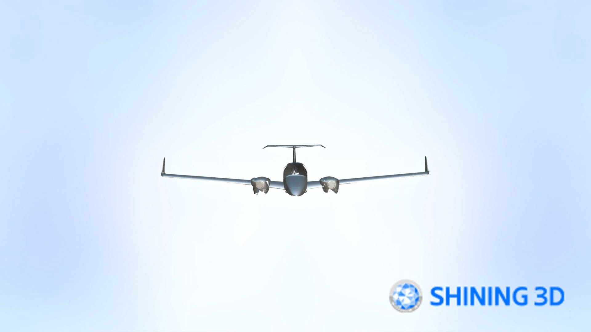 Drone 3D scan &mdash; click to rotate in 3D using FreeScan Trak Nova data