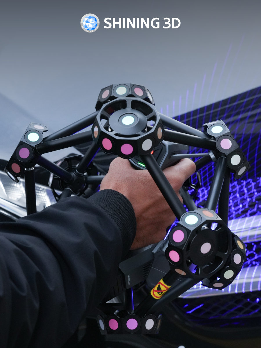 FreeScan Trak ProW — VPG video photogrammetry, calibration rod only, global accuracy across full volume