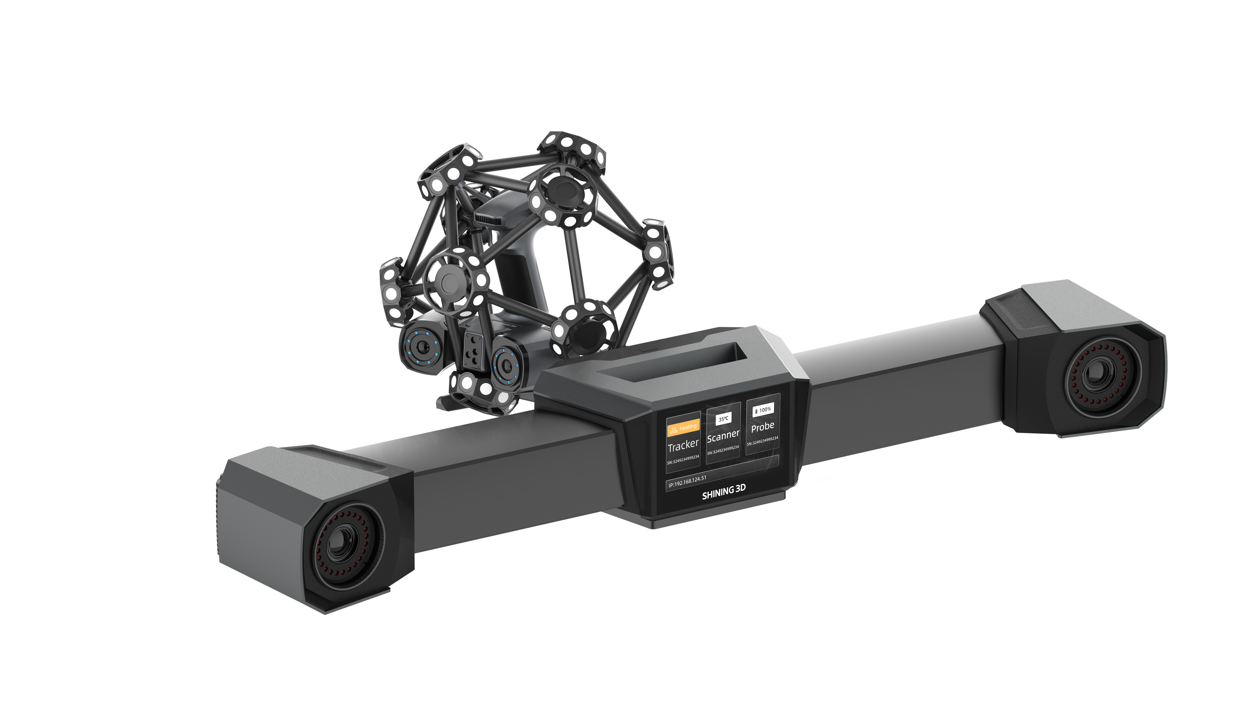 SHINING 3D FreeScan Trak ProW Wireless Large-Scale 3D Tracking System