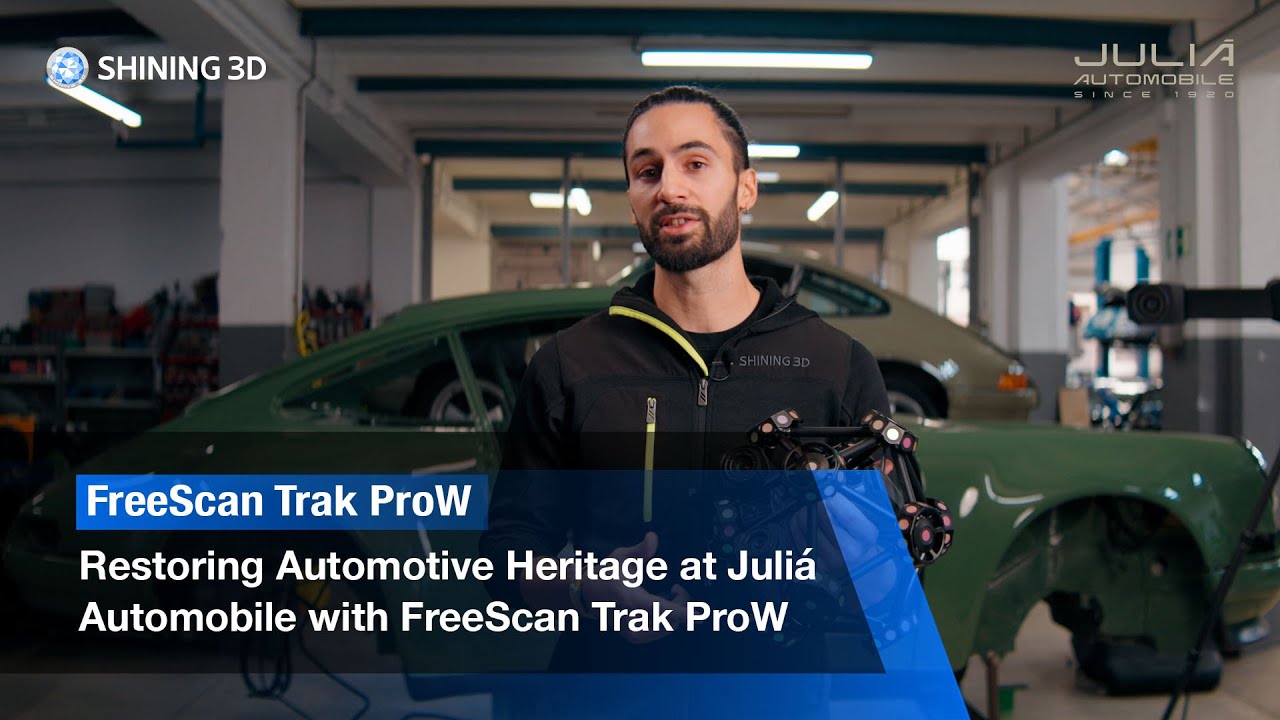 FreeScan Trak ProW Ultra-Wide Range Demo — 8.6m tracking, 206.7m³ single station