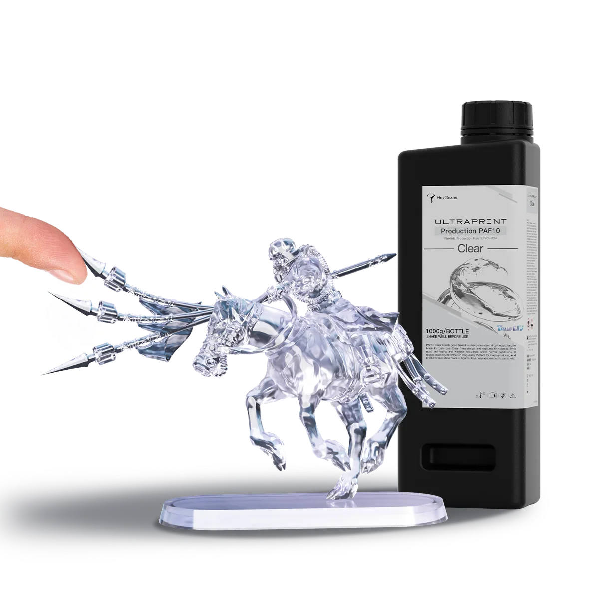 HeyGears PAF10 Flexible Resin (PVC-like)