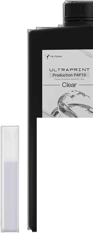 PAF10 Clear resin bottle