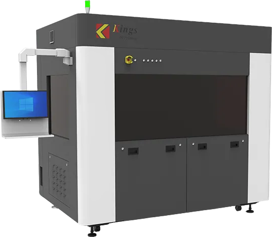 Kings SLA 1700 Pro large-format industrial SLA 3D printer &mdash; front view of the machine